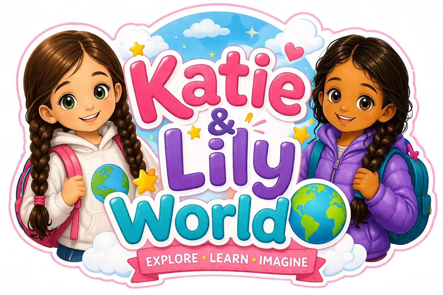 Katie and Lily World logo